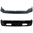 2-Piece Kit, Front, Lower Bumper, For Models With Two-Piece Ram Logo, Painted Black, Includes (1) Bumper and (1) Bumper Cover