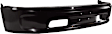 2-Piece Kit, Front, Lower Bumper, For Models With Two-Piece Ram Logo, Painted Black, Includes (1) Bumper and (1) Bumper Cover