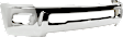 2-Piece Kit Bumper Chrome, Includes (1) Bumper and (1) Fog Light Bracket