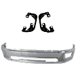 2011 Ram 1500 - 2-Piece Kit Front Bumper, For Models Without Sport Package, Chrome, Includes (1) Bumper and (2) Fog Light Bracket