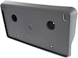 2-Piece Kit, Front, Lower Bumper, For Models With Two Piece Bumper Type, Chrome, Includes (1) Bumper and (1) License Plate Bracket