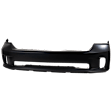 2014 Ram 1500 Outdoorsman - 2-Piece Kit Front Primed Bumper Cover, For Models With One Piece Bumper Type (Ram Logo on Grille),  Includes (1) Bumper Cover and (1) Valance