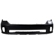 2014 Ram 1500 Outdoorsman - 2-Piece Kit Front Primed Bumper Cover, For Models With One Piece Bumper Type (Ram Logo on Grille),  Includes (1) Bumper Cover and (1) Valance