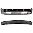 2-Piece Kit, Front, Lower Bumper, Chrome, Includes (1) Bumper and (1) Valance