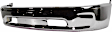 2018 Ram 1500 - 2-Piece Kit Front Bumper Chrome, Includes (1) Bumper and (1) Bumper Bracket