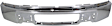 2014 Ford F-150 - 3-Piece Kit Bumper, Chrome,  Includes (1) Bumper and (2) Bumper Trim