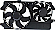 2013 Ford Transit Connect - 2-Piece Kit Radiator Fan 2.0L 4Cyl, Dual fan,  Includes (1) Radiator and (1) Radiator Fan