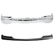 2001 GMC Yukon XL 1500 - 2-Piece Kit Front Bumper, Chrome, Sport Utility, Includes (1) Bumper and (1) Bumper Trim