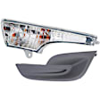 2013-2015 Nissan Altima - 2-Piece Kit, Front, Driver Side Turn Signal Light, With bulb(s), Includes (1) Turn Signal Light and (1) Fog Light Cover