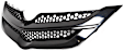 2-Piece Kit Bumper Grille, 4-Door, Sedan, Textured Gray, Includes (1) Bumper Grille and (1) Grille Assembly