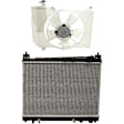 2-Piece Kit Radiator, 1.5L, 4Cyl, Includes (1) Radiator and (1) Cooling Fan Assembly