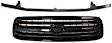 2-Piece Kit Grille Paintable, Includes (1) Bumper Trim and (1) Grille Assembly