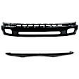 2-Piece Kit, Front, Lower Bumper, Painted Black, Includes (1) Bumper and (1) Bumper Cover