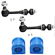 3-Piece Kit Front Sway Bar Link, Includes (1) Sway Bar Bushing and (2) Sway Bar Link