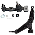 2-Piece Kit Control Arm Includes (1) Ball Joint and (1) Control Arm