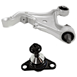 2-Piece Kit Control Arm Includes (1) Ball Joint and (1) Control Arm
