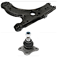 2-Piece Kit Control Arm Includes (1) Ball Joint and (1) Control Arm