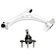 2-Piece Kit Control Arm Includes (1) Ball Joint and (1) Control Arm