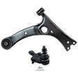 2-Piece Kit Front, Passenger Side, Lower Control Arms, Includes (1) Ball Joint and (1) Control Arm