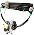 2-Piece Kit Front or Rear, Driver Side Power Window Regulator, With Motor, Includes (1) Door Lock Actuator and (1) Window Regulator