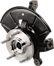 2-Piece Kit Front, Driver Side Steering Knuckle, With Bearing, With Dust Shield, Includes (1) Knuckle and (1) Wheel Hub
