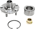 2-Piece Kit Front, Driver Side Steering Knuckle, With Bearing, With Dust Shield, Includes (1) Knuckle and (1) Wheel Hub