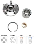 2-Piece Kit Front, Driver Side Steering Knuckle, With Bearing, With Dust Shield, Includes (1) Knuckle and (1) Wheel Hub