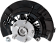2-Piece Kit Front, Passenger Side Loaded Knuckle, With Backing Plate, With Bearing, Includes (1) Knuckle and (1) Wheel Hub