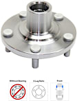 2-Piece Kit Front, Passenger Side Loaded Knuckle, With Backing Plate, With Bearing, Includes (1) Knuckle and (1) Wheel Hub
