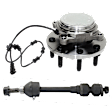 2-Piece Kit Wheel Hub, 8 Lugs, With Bearing, With Sensor, RWD Includes (1) Sway Bar Link and (1) Wheel Hub