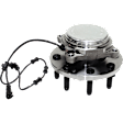 2-Piece Kit Wheel Hub, 8 Lugs, With Bearing, With Sensor, RWD Includes (1) Sway Bar Link and (1) Wheel Hub
