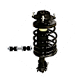 4-Piece Kit Shock Absorber and Strut Assembly, Includes (2) Shock Absorber and Strut Assembly and (2) Sway Bar Link