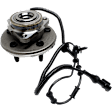 2-Piece Kit Wheel Hub, 5 Lugs, With Bearing, With Sensor, includes (1) Tie Rod End and (1) Wheel Hub