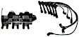 2-Piece Kit Ignition Coil and Spark Plug Kit, Includes (1) Ignition Coil and (1) Spark Plug Wire