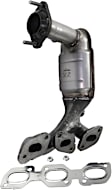2-Piece Kit Front, Passenger Side Catalytic Converter, Federal EPA Standard, 46-State Legal (Cannot ship to CA, CO, NY or ME), includes (1) Catalytic Converter and (1) Oxygen Sensor