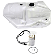 2002 Ford Taurus - 2-Piece Kit Fuel Tank, ID 1F12-AA, 26-1/2 x 44-1/2 x 9-1/2, Lock Ring Kit Included, 18 gallons / 68 liters, GAS,  Includes (1) Fuel Pump and (1) Fuel Tank