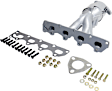 2007-2008 Chevrolet Malibu - 2-Piece Kit Front Catalytic Converter, Federal EPA Standard, 46-State Legal (Cannot ship to CA, CO, NY or ME), Includes (1) Catalytic Converter and (1) Oxygen Sensor