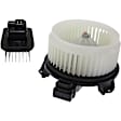 2-Piece Kit Blower Motor, includes (1) Blower Motor and (1) Blower Motor Resistor