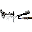 2-Piece Kit Catalytic Converter, Federal EPA Standard, 46-State Legal (Cannot ship to CA, CO, NY or ME), includes (1) Catalytic Converter and (1) Oxygen Sensor