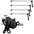 2-Piece Kit Ignition Coil and Spark Plug Kit, 4 Cyl., 2.0L Engine, Includes (1) Ignition Coil and (1) Spark Plug Wire