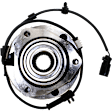 2006 Chevrolet Trailblazer - 2-Piece Kit Wheel Hub, 4WD, 6 Lugs, With Bearing, With Sensor,  Includes (1) Axle Assembly and (1) Wheel Hub