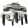 2006 Chevrolet Trailblazer - 2-Piece Kit Wheel Hub, 4WD, 6 Lugs, With Bearing, With Sensor,  Includes (1) Axle Assembly and (1) Wheel Hub