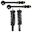 4-Piece Kit Fully Loaded Strut, Includes (2) Sway Bar Link and (2) Shock Absorber and Strut Assembly