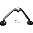 10-Piece Kit Front, Driver and Passenger Side, Upper Control Arms, Includes (2) Control Arm, (1) Idler Arm, (1) Pitman Arm, (2) Tie Rod Adjusting Sleeve, and (4) Tie Rod End
