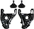1987 Chevrolet LLV Base - 4-Piece Kit Front, Driver and Passenger Side, Lower Control Arm, Rear Wheel Drive, RWD, Includes (2) Ball Joint and (2) Control Arm
