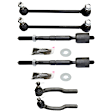 6-Piece Kit Tie Rod End Includes (2) Sway Bar Link and (4) Tie Rod End