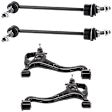 4-Piece Kit Control Arm Includes (2) Control Arm and (2) Sway Bar Link