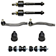 8-Piece Kit Tie Rod End Includes (2) Ball Joint, (2) Sway Bar Link and (4) Tie Rod End
