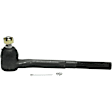 8-Piece Kit Idler Arm, Includes (1) Idler Arm, (1) Pitman Arm, (2) Tie Rod Adjusting Sleeve, and (4) Tie Rod End