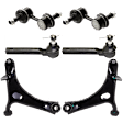 2008 Subaru Outback 2.5i L.L. Bean Edition - 6-Piece Kit Front, Driver and Passenger Side, Lower Control Arm,  Includes (2) Control Arm, (2) Sway Bar Link, and (2) Tie Rod End